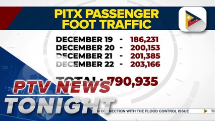 Over 200-K passengers expected to flock tomorrow at PITX; PITX assures passengers that tickets are still available for trips to provinces