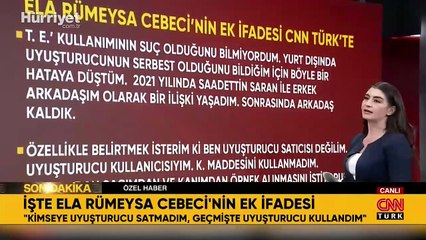 Ela Rümeysa Cebeci'nin ek ifadesi ortaya çıktı
