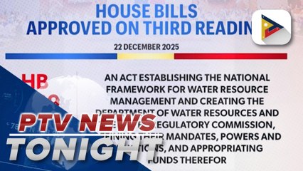 Lower House extends session ‘til Dec. 29, approves several priority bills