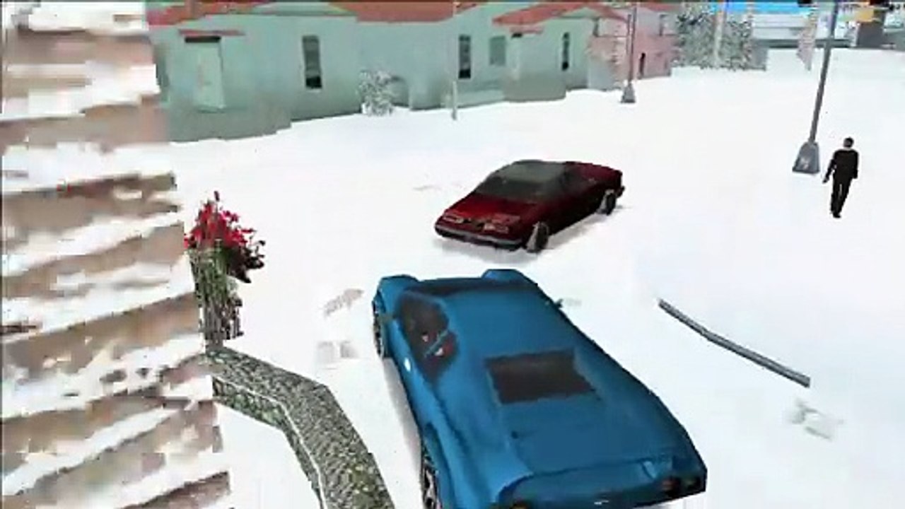 GTA Vice City,  Snow Conversion | Snowstorm  Mod | Video - 5