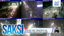 Mabigat na daloy ng trapiko sa NLEX-Northbound ngayong gabi | Saksi