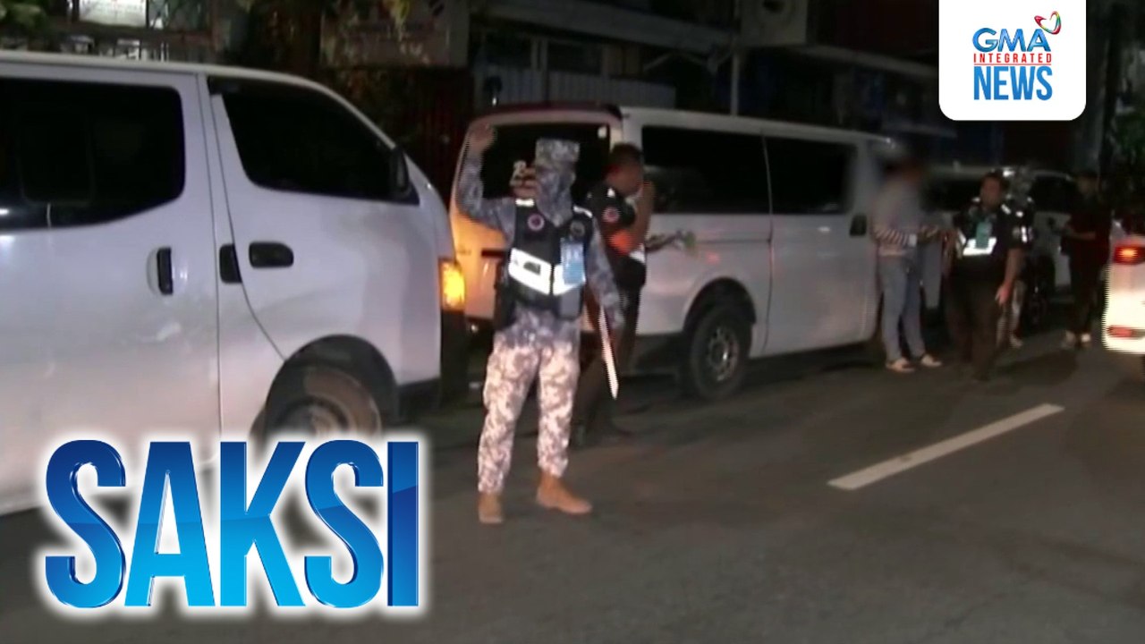 3 colorum na van na biyaheng probinsya, huli sa Cubao | Saksi