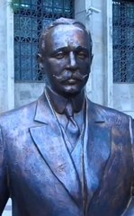 Monument of Atanas Burov in Pazardzhik, Bulgaria