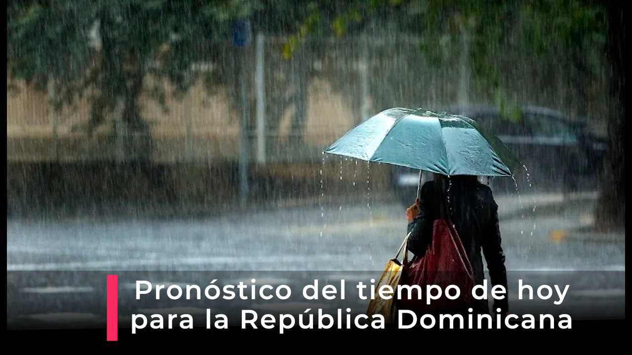 Pronóstico del tiempo en República Dominicana de hoy miercoles 24-12-2025