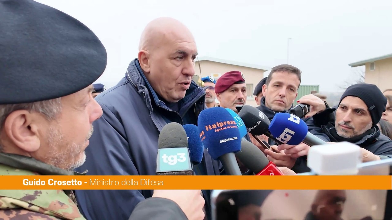 Crosetto "Minacce ibride e convenzionali non si sostituiscono, si sovrappongono"