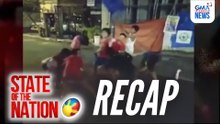 State of the Nation: (RECAP) Pusuan na 'yan: Galing ng caroling!