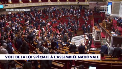L’Assemblée nationale a adopté le projet de loi spéciale par 496 contre 0