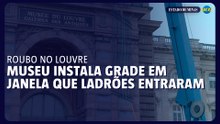 Em reação ao roubo, Louvre instala grade na janela