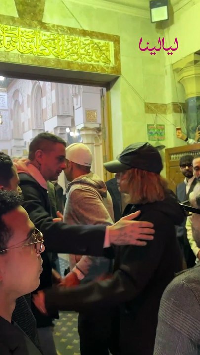 منة شلبي وعمرو يوسف وكندة علوش وخالد النبوي ومحمود حميدة في عزاء سمية الألفي -