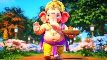 Ganpati bappa morya video ।। गण पति बप्पा मोरया video।। #nursery rhymes video