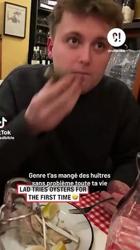 Si tu vomis ça, c'est pas une intoxication alimentaire...