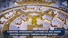 Florentino, entrenadores y capitanes del Real Madrid felicitan la Navidad: "Soñemos por un gran 2026"