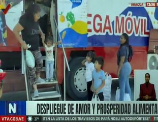 Aragua | Plan de Amor y Prosperidad Alimentaria favoreció a las familias de Samán de Güere