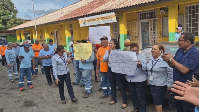 Funcionarios del Idaan de La Chorrera exigen pago de bonos de productividad