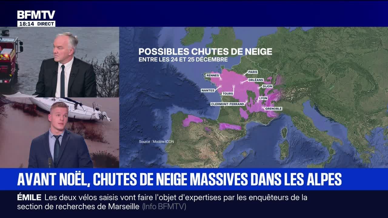 Marshall Truchot : Avant Noël, chutes de neige massives dans les Alpes - 23/12
