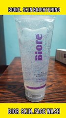 Biore Skin Brightening Face Wash  With Vitamin B6 and E Beads & mandelic acid For all skin types Ideal for daily use .
