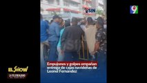 Trifulca en entregas de cajas de Ex presidente Leonel Fernández | ESM