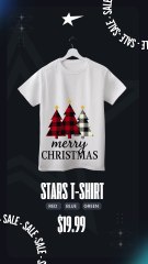 Vintage Cozy Merry Christmas Plaid Tree Seasonal Holiday Winter Art Design