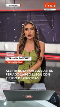 #Comunidad | El SENAMHI activó Alerta Roja Hidrológica para este feriado largo. Se prevén fuertes precipitaciones, posibles crecidas de ríos y temperaturas que alcanzarán los 27 °C.Autoridades piden máxima precaución y evitar zonas de riesgo.