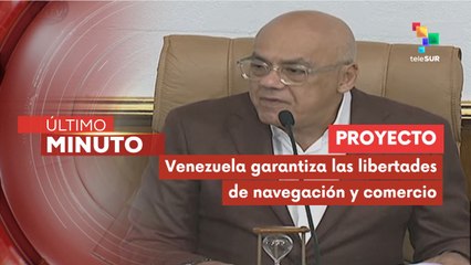AN de Venezuela protege la libre navegación y comercio de la piratería