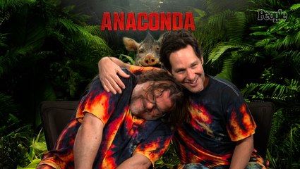Paul Rudd Says Anaconda Costar Jack Black Is 'a Hero of Mine': 'He's Such a Good Dude' (Exclusive)