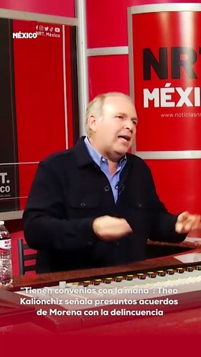 El diputado Theo Kalionchiz afirmó que “tienen convenios con la maña”, al señalar presuntos acuerdos de Morena con la delincuencia.