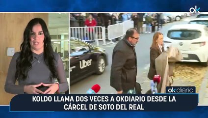 CONEXIONES OKDIARIO | Koldo llama dos veces a OKDIARIO desde la cárcel de Soto del Real