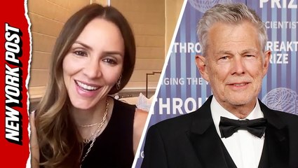 Katharine McPhee on her "unconventional love story" with husband David Foster