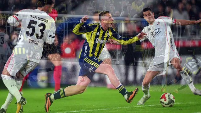 Ziraat Türkiye Kupası maçında Fenerbahçe 1-2 Beşiktaş