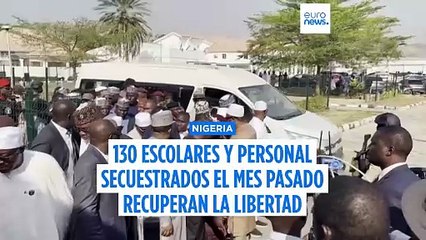 Liberan a 130 niños y maestros secuestrados en un ataque en Nigeria