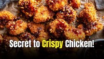 Oven Fried Southern Hot Honey Popcorn Chicken