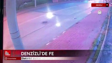 Denizli’de feci kaza: Elektrikli bisiklet sürücüsü hayatını kaybetti