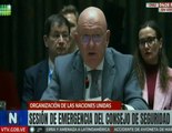 Rusia repudia en el CSNU la escalada de agresión de EE.UU. contra Venezuela y el Caribe
