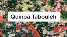 Quinoa tabouleh because apparently I’m allergic to tradition