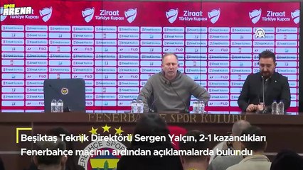 Sergen Yalçın'dan hakem serzenişi: 'Bize kırmızı kart, rakibe uyarı!'