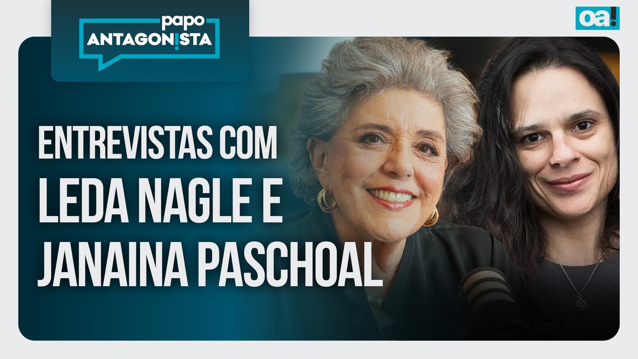 Entrevistas com Leda Nagle e Janaina Paschoal | Papo Antagonista 23/12/25
