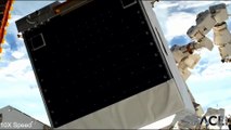 Time-Lapse Of Space Station Robot Dancing With Dust Collector