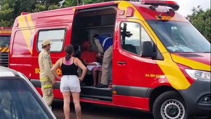 Idosa é atacada por pitbull no Bairro Cataratas, em Cascavel