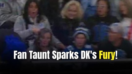 DK Metcalf grabs and shoves Lions fan after sideline taunt at Ford Field