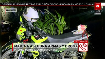 Marina refuerza Plan Michoacán por la Paz con operativos en Apatzingán y Lázaro Cárdenas