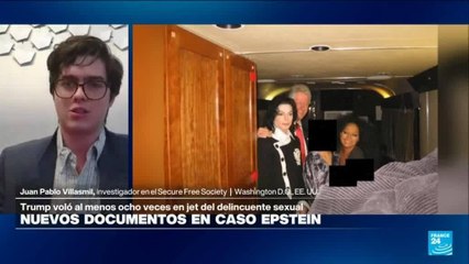 Juan Pablo Villasmil: "Trump sabe que estar en fotos y aviones con Epstein no se ve bien"