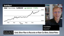 Gold and Silver Rise to Records on Rate-Cut Bets, Global Risks
