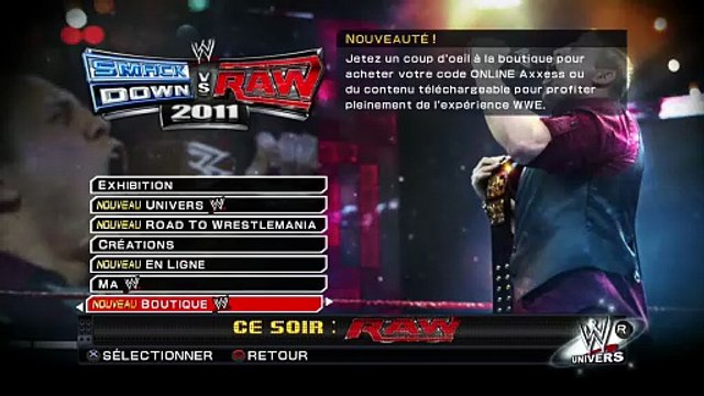 WWE Smackdown vs. Raw 2011 online multiplayer - ps3