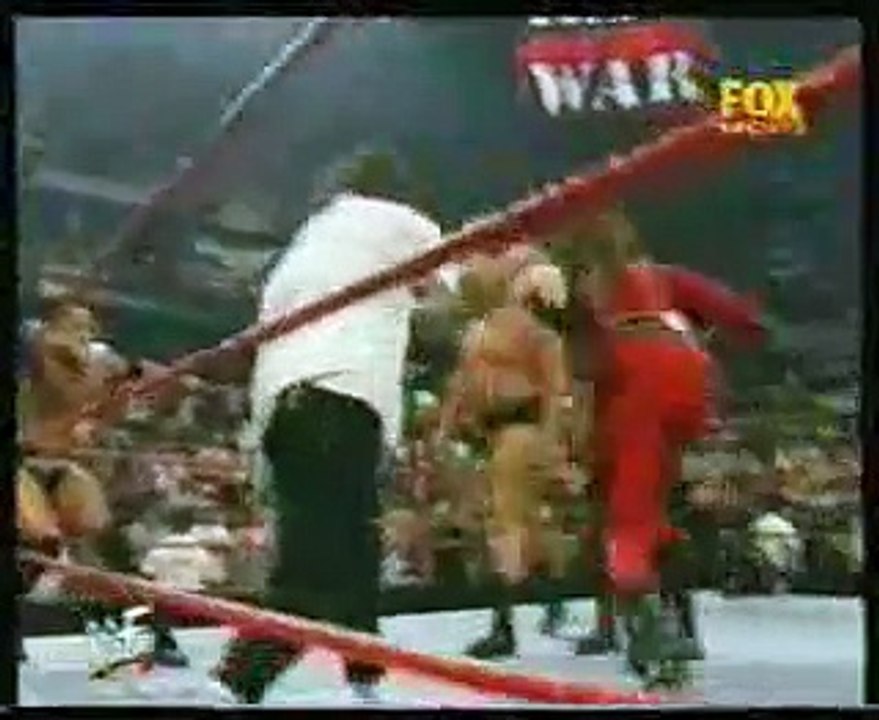 The Undertaker vs Big Show vs Kane vs Rock vs Mankind | RAW 1999