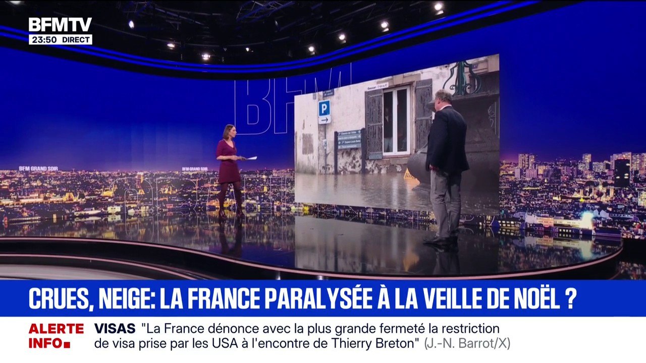 Crues, neige: à la veille de Noël, voici les bons gestes à adopter sur la route