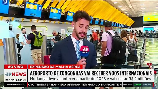 Aeroporto de Congonhas recebe autorização do governo federal para operar voos internacionais; Vilela comenta