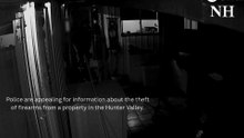 Hunter Valley firearms theft