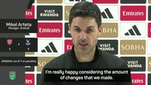 Arteta delighted by Arsenal's 'calm and composed' penalty shootout win