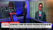 Netanyahu e Trump discutem fim do programa nuclear do Irã