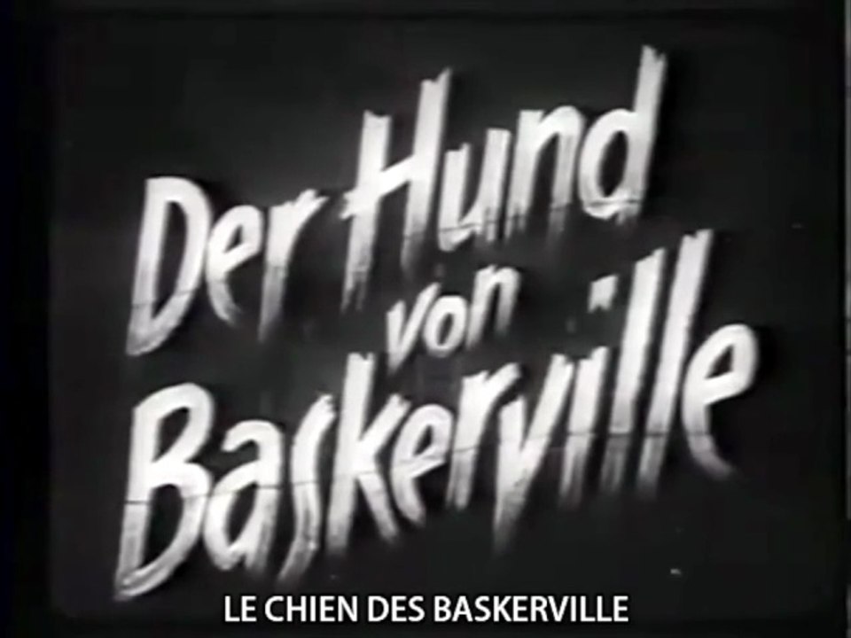 LE CHIEN DES BASKERVILLE (1937) Film Complet V.O.S.T.Fr.